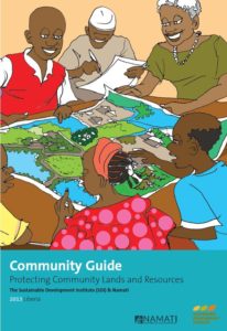 Liberia Community Guide - Protecting Lands - cover