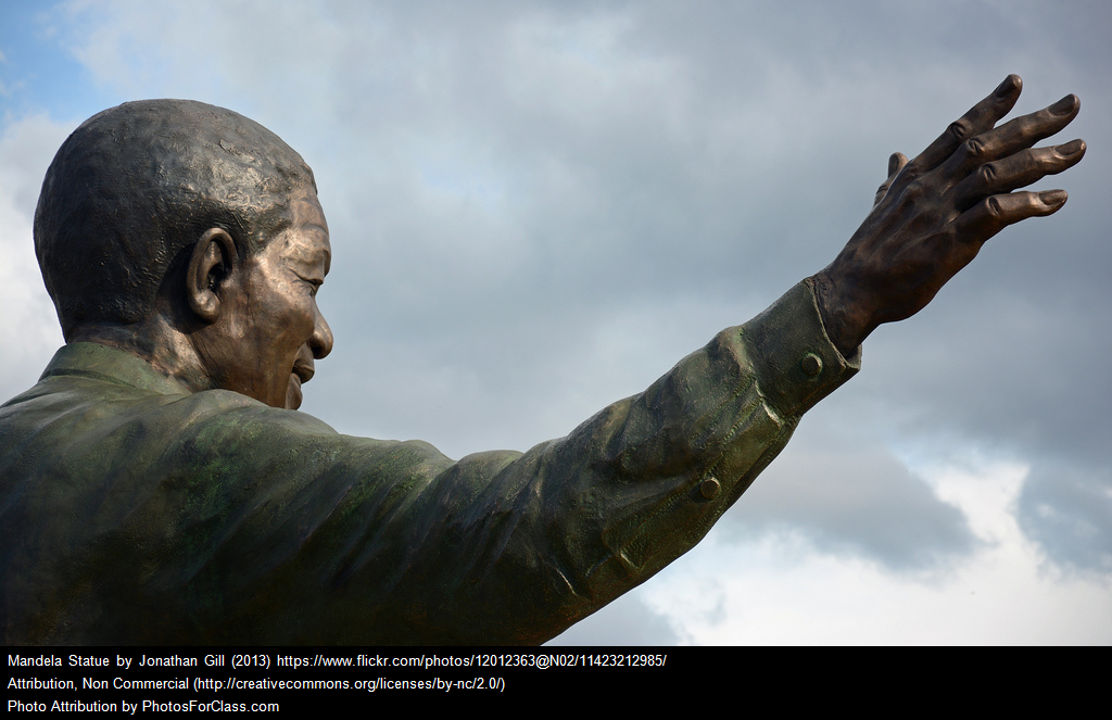 statue of Nelson Mandela