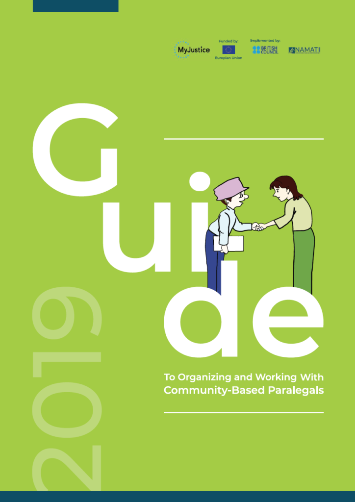 Guide To Organizing And Working With Community-based Paralegals ...