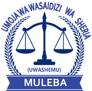 logo of UMOJA WA WASAIDIZI WA SHERIA MULEBA (UWASHEMU)