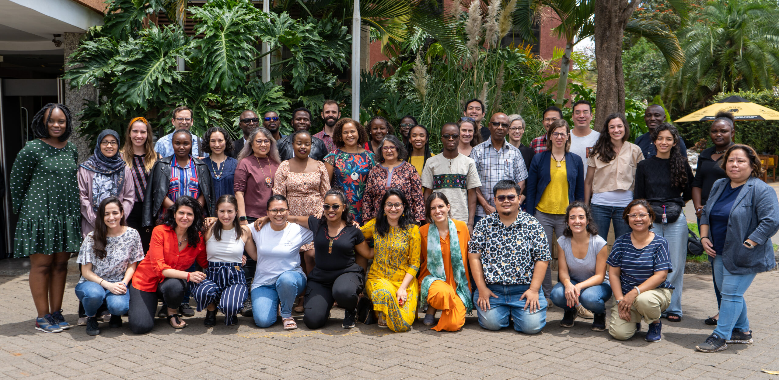 Group photo taken during the global convening of the Learning Agenda. Nairobi, Kenya. March, 2023.