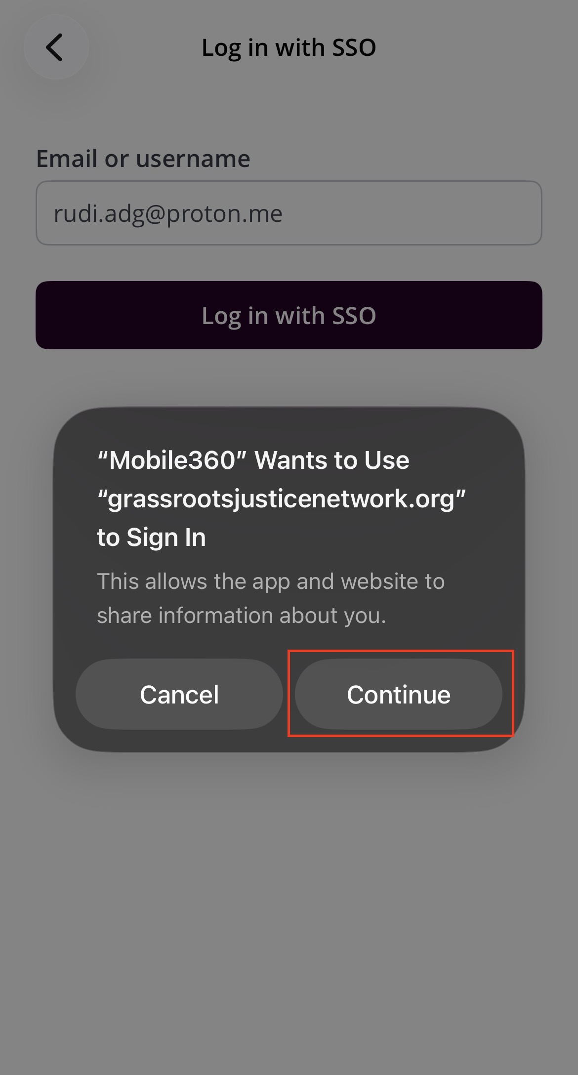 Allow GJN Redirect from Academy App