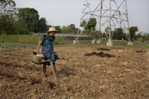 A farmer who was helped by paralegals in the village of Dwar Ther Hle, Myanmar.