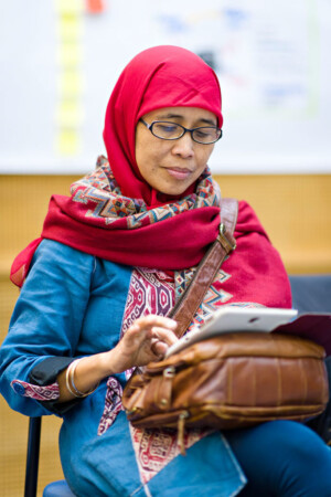 Participant at the legal empowerment leadership course 2015