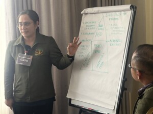 Participants were also resource persons - leading and facilitating sessions throughout the week.